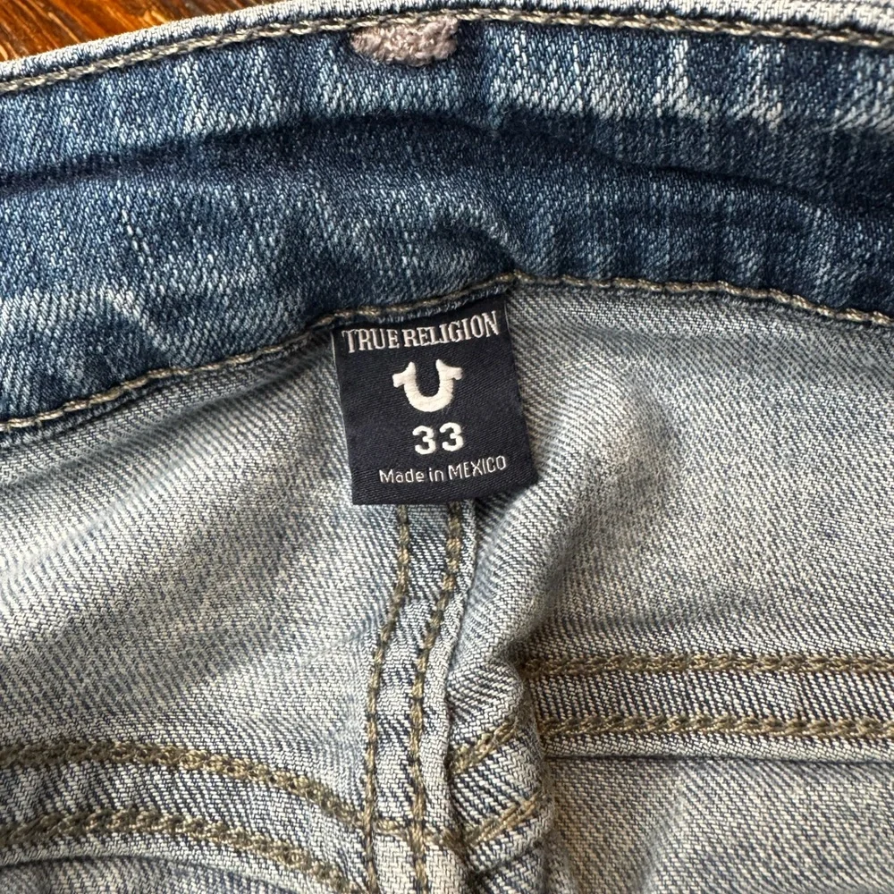 True Religion Men’s Light Blue Slouchy Skinny Jeans